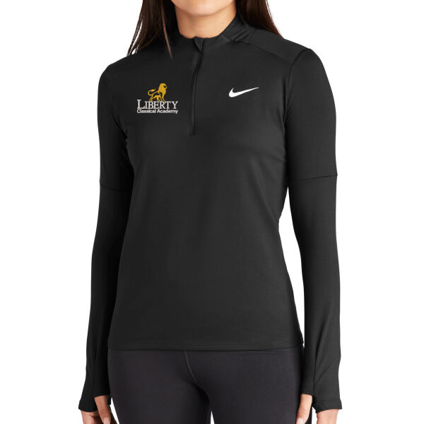 Nike Ladies Dri-FIT Element 1/2-Zip Top - Embroidered Logo Thumbnail