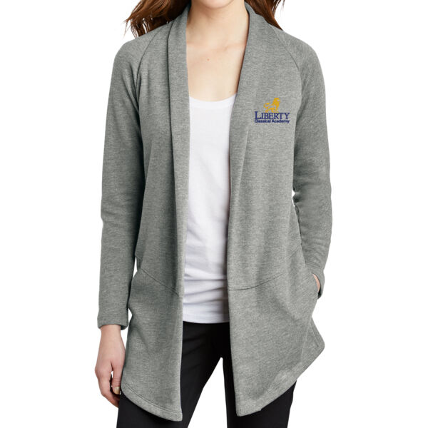 Port Authority® Ladies Interlock Cardigan - Embroidered Logo Thumbnail