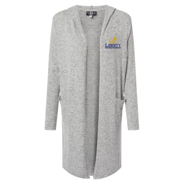 Boxercraft - Women's Cuddle Fleece Cardigan - Embroidered Logo Thumbnail