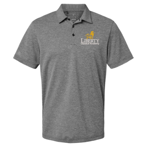 Adidas - Heathered Polo - Embroidered Logo Thumbnail