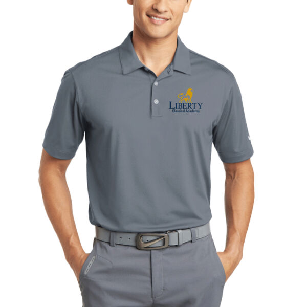 Nike Dri-FIT Vertical Mesh Polo - Printed Logo Thumbnail