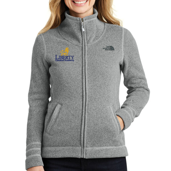 The North Face® Ladies Sweater Fleece Jacket - Embroidered Logo Thumbnail