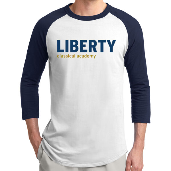 Sport-Tek® Colorblock Raglan Jersey - Printed Logo Thumbnail