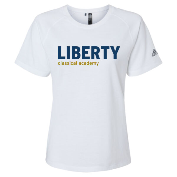 Adidas - Woman's Blended T-Shirt - Printed Logo Thumbnail