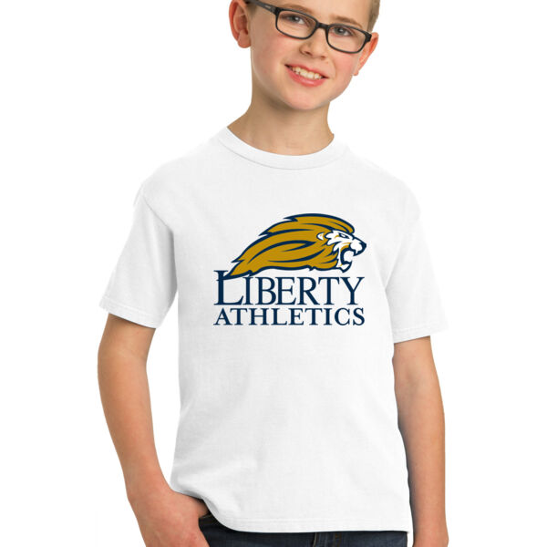 Port & Company® Youth Beach Wash® Garment-Dye Tee - Printed Logo Thumbnail