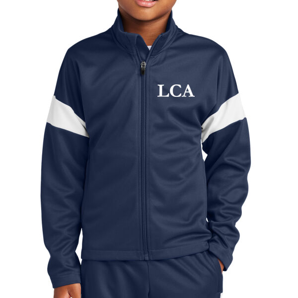 Sport-Tek Youth Travel Full Zip Jacket - Embroidered Logo Thumbnail