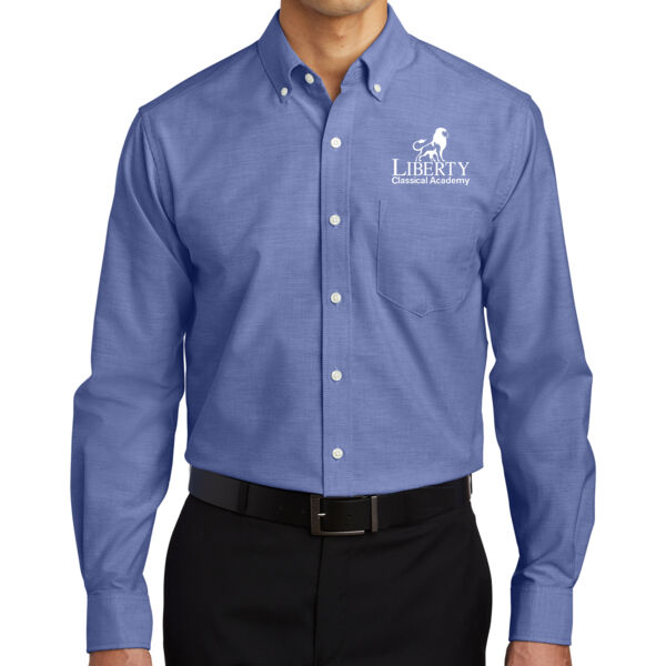 Port Authority SuperPro Oxford Shirt - Embroidered Logo Thumbnail