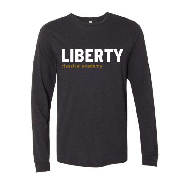 BELLA + CANVAS - Heather CVC Long Sleeve Tee - Printed Logo Thumbnail