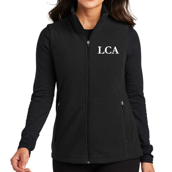 Port Authority Women's Accord Microfleece Vest - Embroidered Logo Thumbnail
