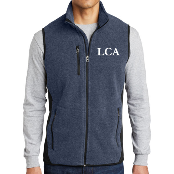 Port Authority R-Tek Pro Fleece Full Zip Vest - Embroidered Logo Thumbnail
