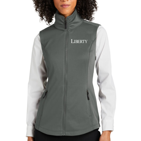 Port Authority Women's Collective Smooth Fleece Vest - Embroidered Logo Thumbnail