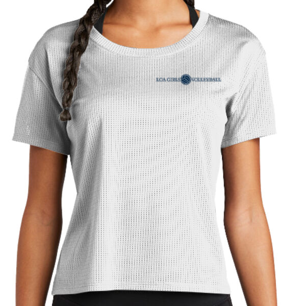 Sport-Tek ® Ladies PosiCharge® Draft Crop Tee - Printed Logo Thumbnail