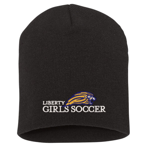 YP Classics - 8 1/2" Beanie - Embroidered Logo Thumbnail