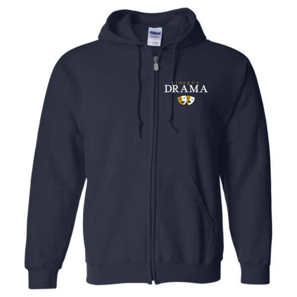 Gildan - Heavy Blend™ Full-Zip Hooded Sweatshirt - Embroidered Logo Thumbnail