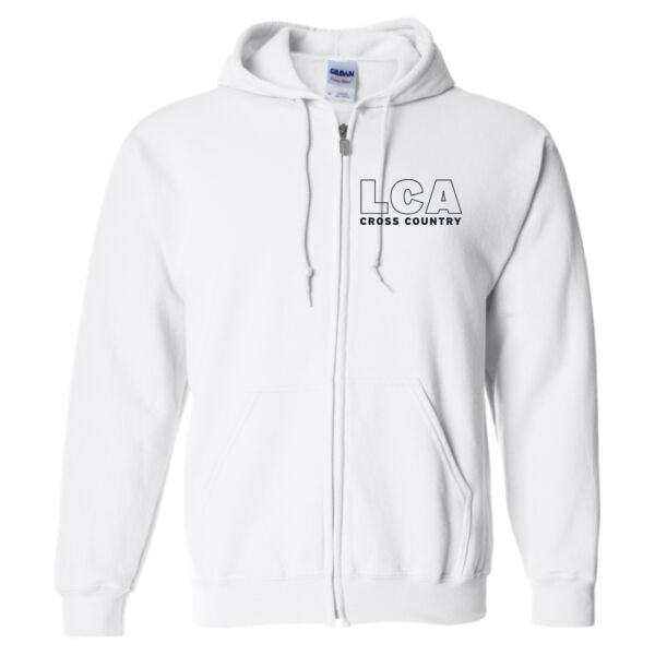Gildan - Heavy Blend™ Full-Zip Hooded Sweatshirt - Embroidered Logo Thumbnail