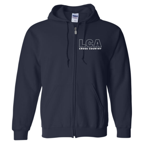 Gildan - Heavy Blend™ Full-Zip Hooded Sweatshirt - Embroidered Logo Thumbnail