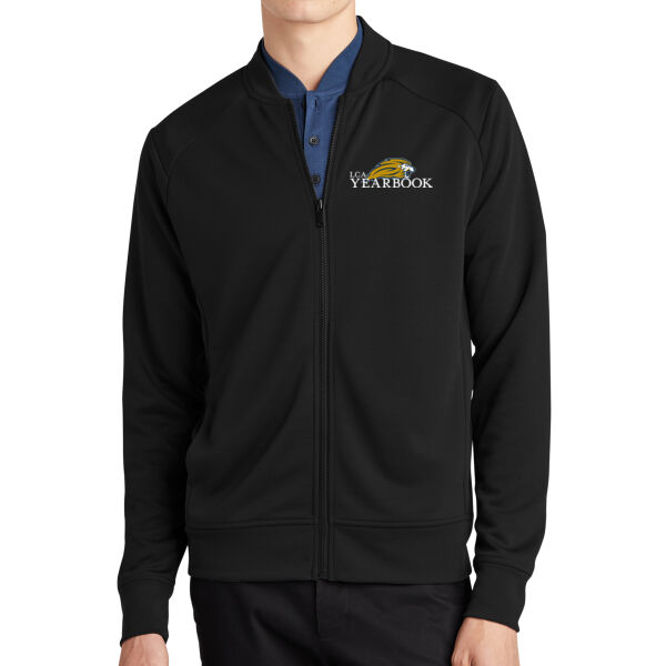 Mercer+Mettle® Double-Knit Bomber - Embroidered Logo Thumbnail