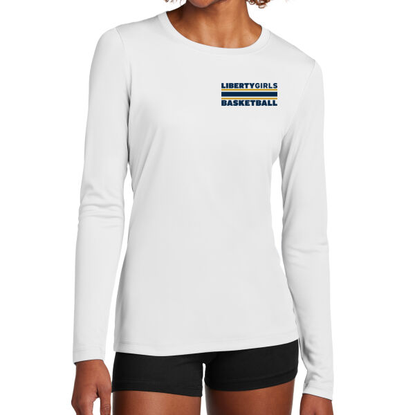 Sport-Tek® Ladies Posi-UV® Pro Long Sleeve - Printed Logo Thumbnail