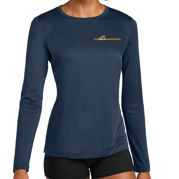 Sport-Tek® Ladies Posi-UV® Pro Long Sleeve - Printed Logo Thumbnail