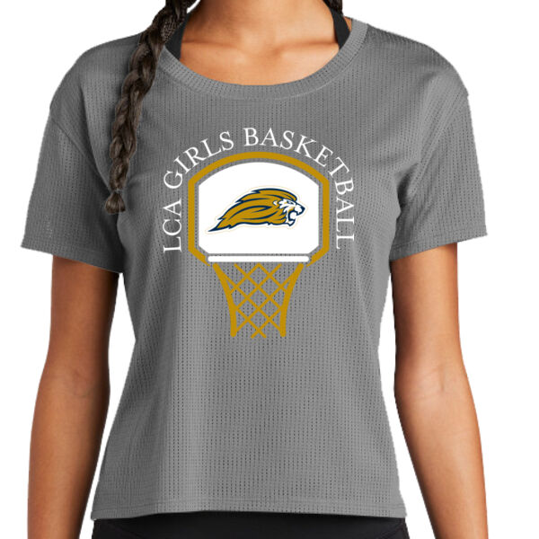 Sport-Tek ® Ladies PosiCharge® Draft Crop Tee - Printed Logo Thumbnail