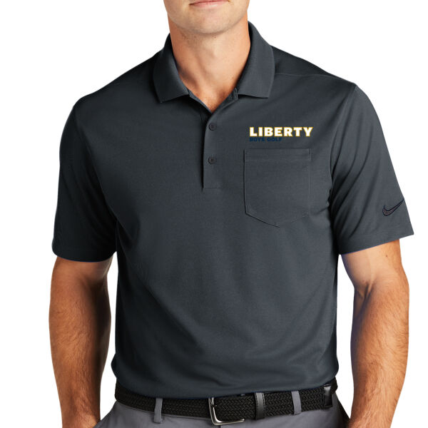 Nike Dri-FIT Micro Pique 2.0 Pocket Polo - Embroidered Logo Thumbnail