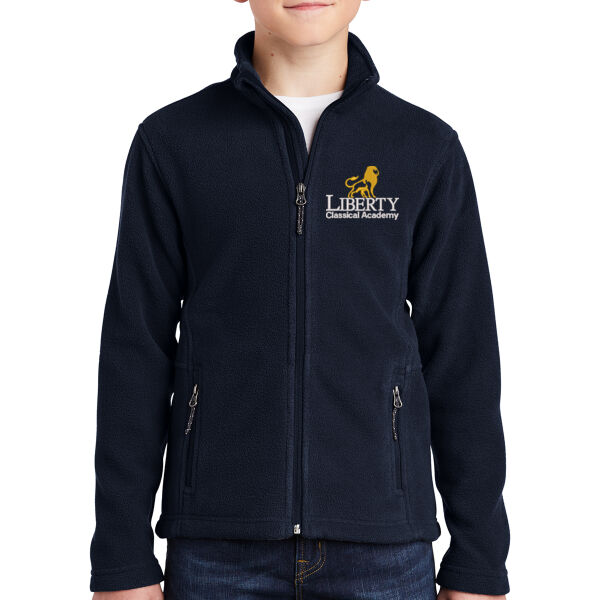 Port Authority Youth Value Fleece Jacket - Embroidered Logo Thumbnail