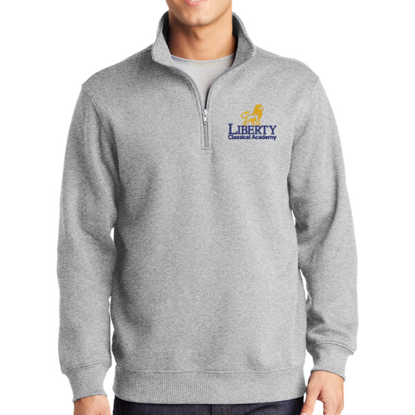 Sport-Tek 1/4 Zip Sweatshirt - Embroidered Logo Thumbnail