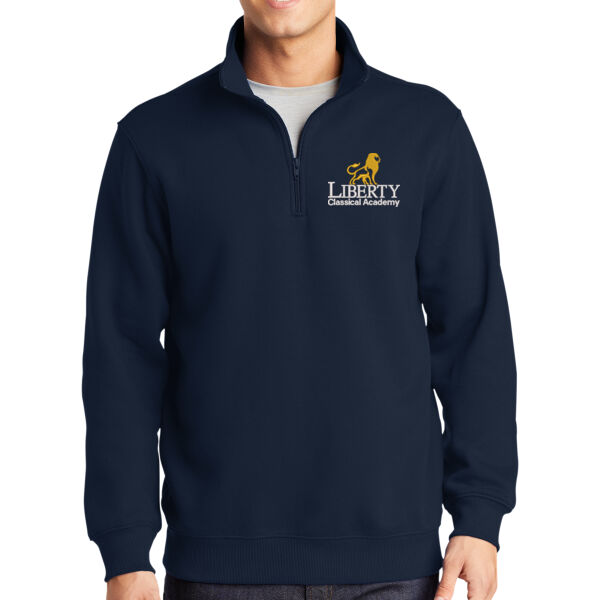 Sport-Tek 1/4 Zip Sweatshirt - Embroidered Logo Thumbnail
