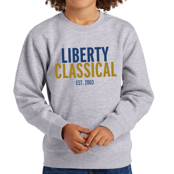 District Youth V.I.T. Fleece Crew - Printed Logo Thumbnail