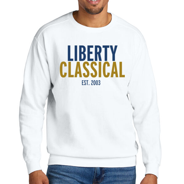 Comfort Colors Ring Spun Crewneck Sweatshirt - Printed Logo Thumbnail