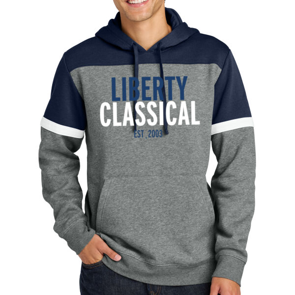 Sport-Tek Drive Fleece Colorblock Hoodie - Printed Logo Thumbnail