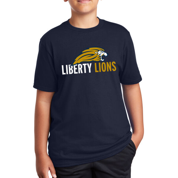 Port & Company Youth Performance Blend Tee - Printed Logo Thumbnail