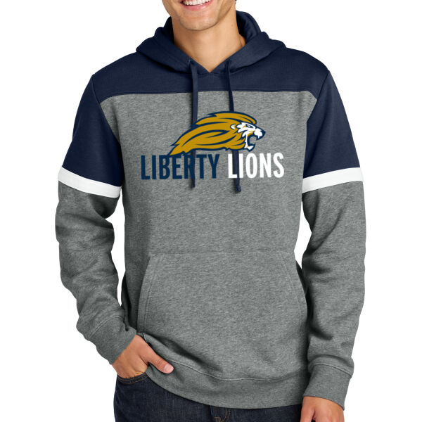 Sport Tek Drive Fleece Coloblock Hoodie - Printed Logo Thumbnail