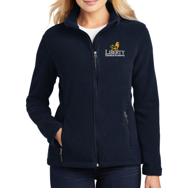 **CLOSEOUT ITEM** Ladies Value Fleece Jacket - Embroidered Logo Thumbnail