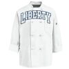 Eight Knot Button Chef Coat with Thermometer Pocket Thumbnail