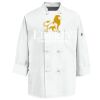 Eight Knot Button Chef Coat with Thermometer Pocket Thumbnail