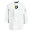 Eight Knot Button Chef Coat with Thermometer Pocket Thumbnail