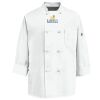 Eight Knot Button Chef Coat with Thermometer Pocket Thumbnail