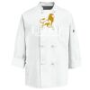 Eight Knot Button Chef Coat with Thermometer Pocket Thumbnail