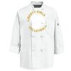 Eight Knot Button Chef Coat with Thermometer Pocket Thumbnail