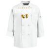 Eight Knot Button Chef Coat with Thermometer Pocket Thumbnail