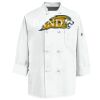 Eight Knot Button Chef Coat with Thermometer Pocket Thumbnail