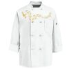 Eight Knot Button Chef Coat with Thermometer Pocket Thumbnail