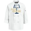 Eight Knot Button Chef Coat with Thermometer Pocket Thumbnail