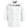 Eight Knot Button Chef Coat with Thermometer Pocket Thumbnail