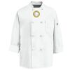 Eight Knot Button Chef Coat with Thermometer Pocket Thumbnail