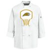 Eight Knot Button Chef Coat with Thermometer Pocket Thumbnail