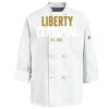 Eight Knot Button Chef Coat with Thermometer Pocket Thumbnail