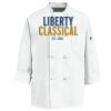 Eight Knot Button Chef Coat with Thermometer Pocket Thumbnail