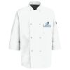 Button Chef Coat with Thermometer Pocket Thumbnail